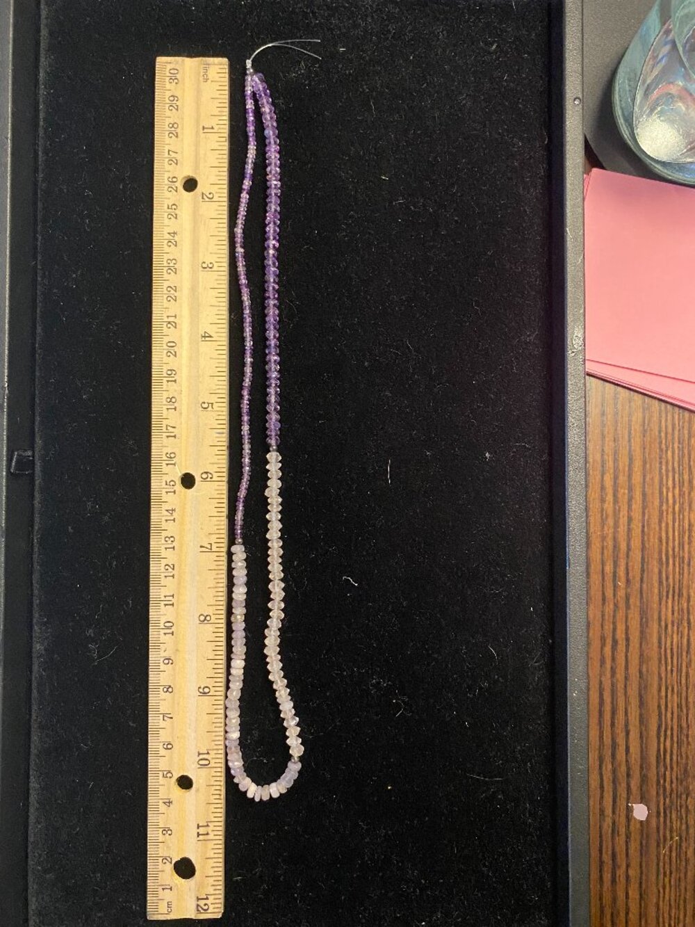Faceted Amethyst Beads- 1 Strand of Various Sizes